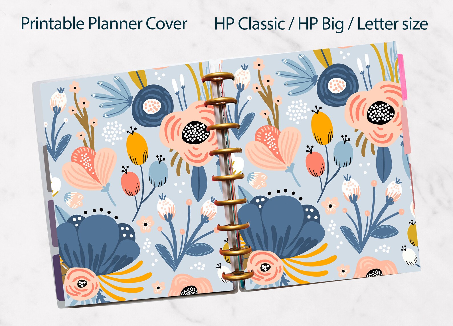 Classic Happy planner cover Printable Big happy planner Etsy