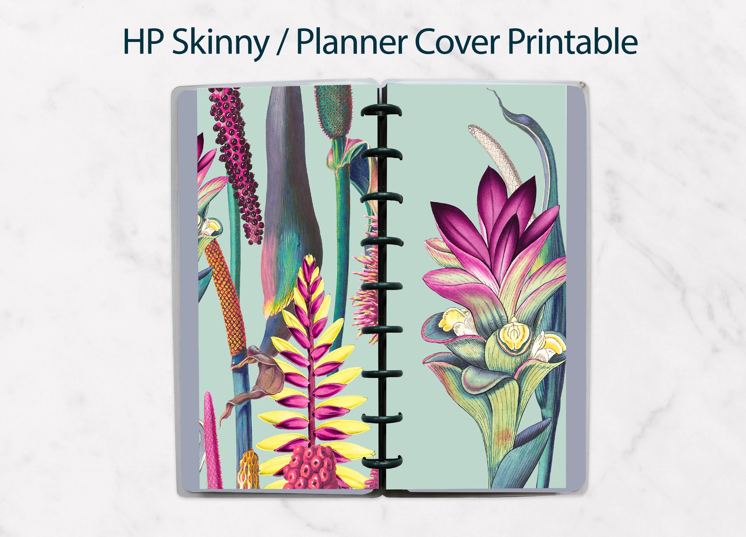 Skinny Classic Happy Planner Cover printable Planner Etsy