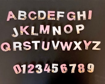 Alphabet letter fridge magnets, refrigerator magnets, learning toys for kids, christmas gift for kids A-Z magnets ABCs toddler gift