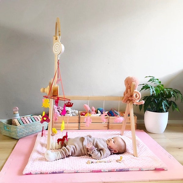 Soft Pink Play Mats Bundles of 50cm x 50 cm Eva Foam Non Slip Baby Safe Soft Floor Tiles For Play Room And Nursery