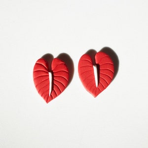 Clip On Red Anthuriums