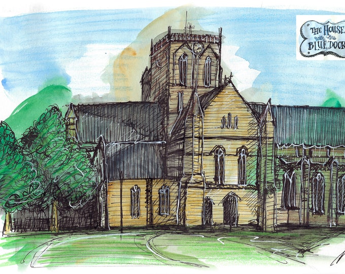 Grimsby minster 2021 print