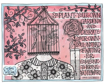 So plan your own soul... print