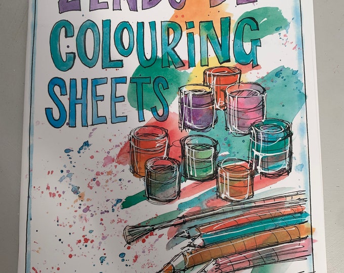 Zendoodle colouring book
