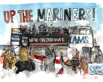 Up the Mariners print