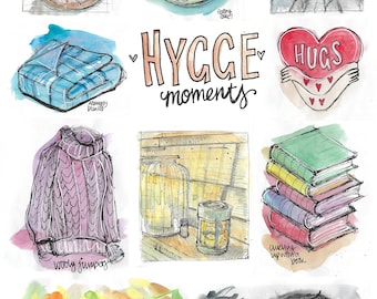 Hygge moments print