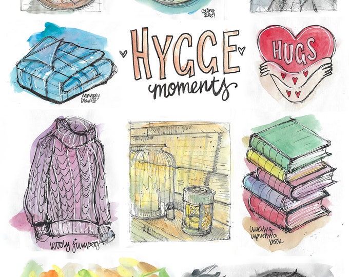 Hygge moments print