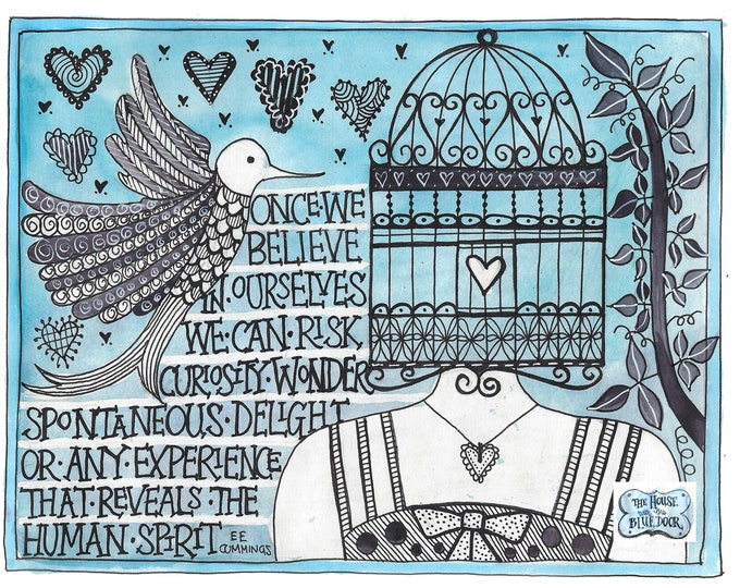 Once we believe in ourselves print