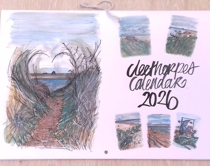 A handmade Cleethorpes 2026 Cleethorpes calendar