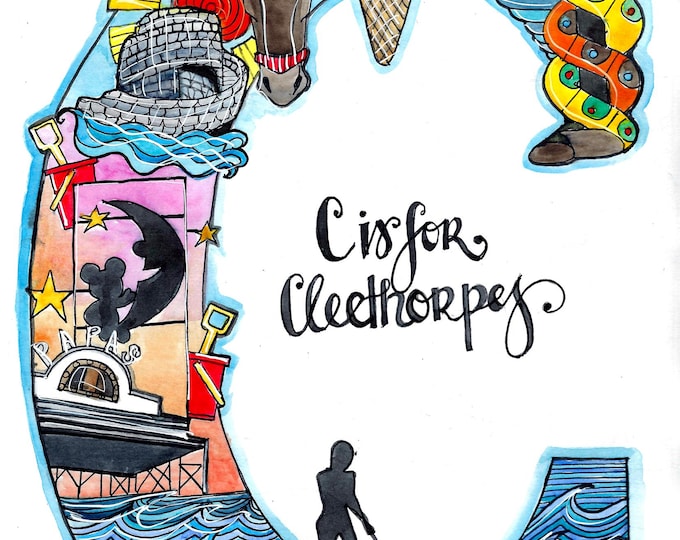 C is for Cleethorpes print