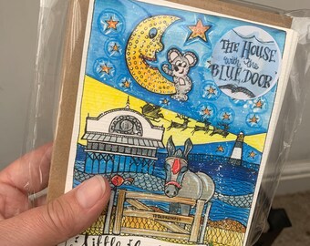 Set of 10 Cleethorpes Christmas cards