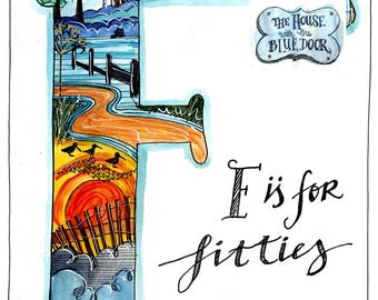 F is for Fitties print