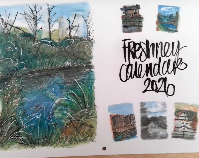 A handmade River Freshney calendar 2026