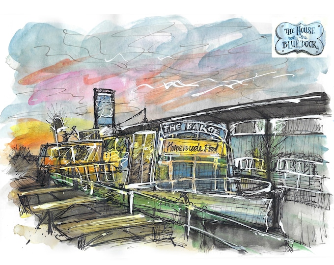 The Barge print
