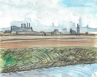 North Wall bank factories