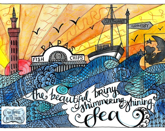 Beautiful briny print