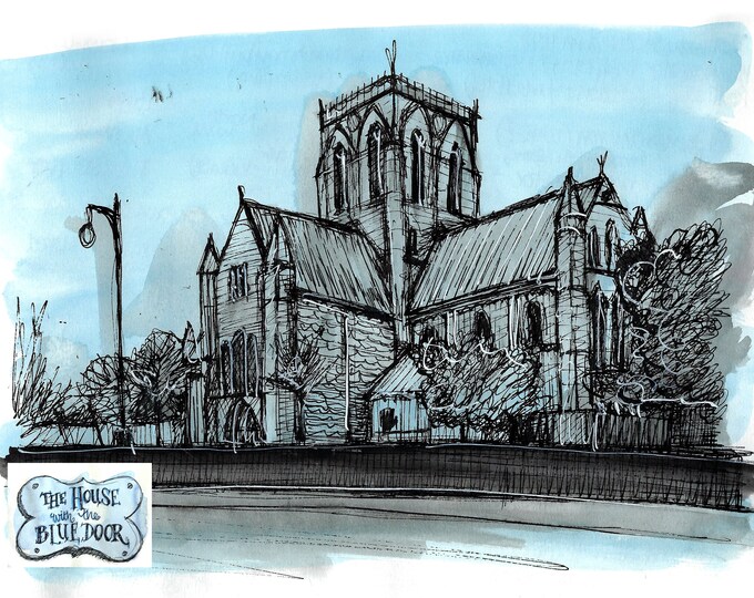 Grimsby minster print
