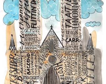 Lincolnshire words print