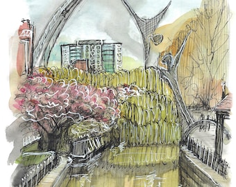 Lincoln in the spring