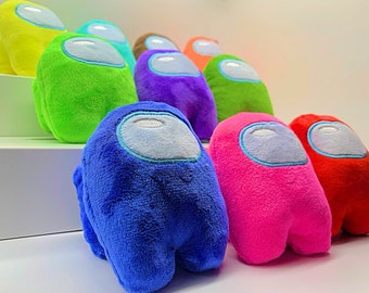 Among Us Plushie Set of 4 Soft Among Us Toy Plushie Red, Pink, Blue, Green