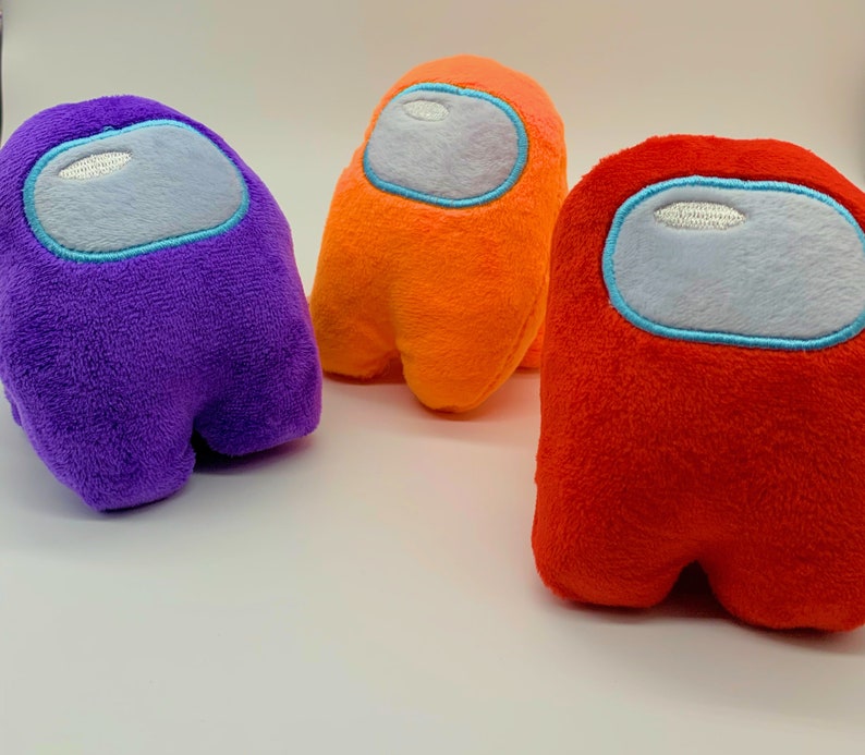 2 Pack Among Us Plush Among Us Plushie Stuff Animal Etsy