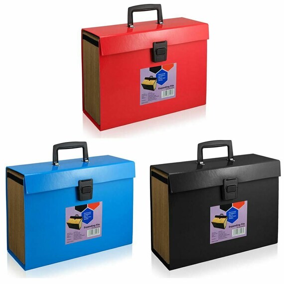 19 Pocket Expanding A4 Box File Organiser Paper Documents Etsy