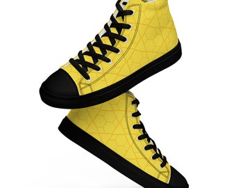 Men’s high top canvas sneakers - Daniel