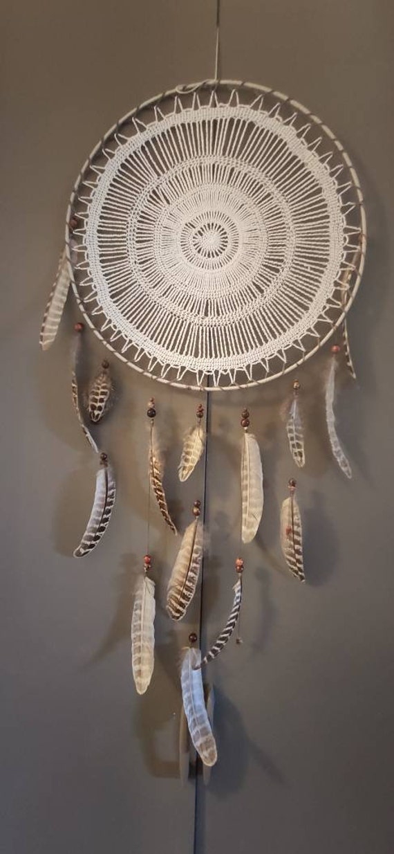 Attrape Rêve Naturel avec Napperon