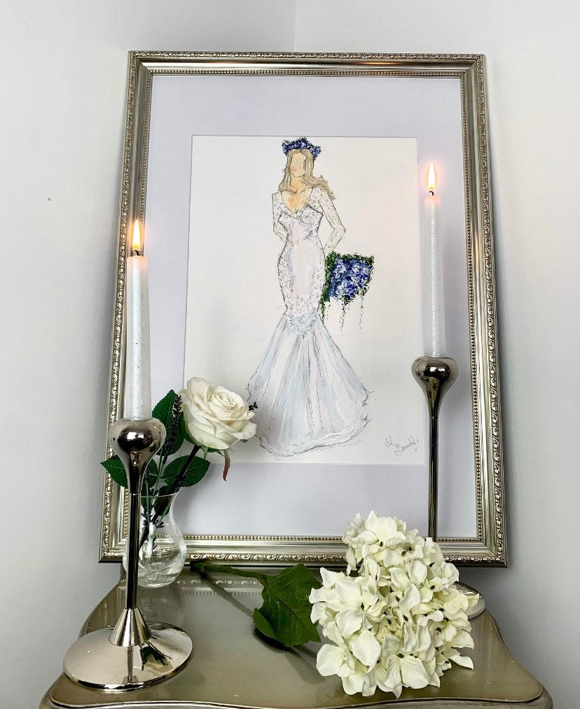 Wedding Painting Gift Voucher An original bespoke painting Etsy