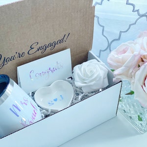 Bridal Shower Gift Box, Engagement Gift, Engagement Gift Box, Bride-to-be Gift Box, Bridal Shower Gift, Bride Box, Bride image 1