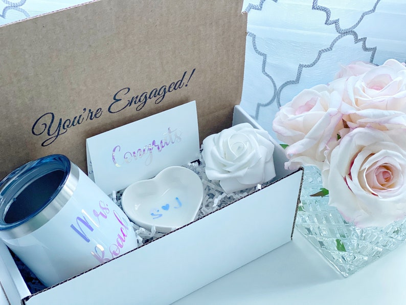 Bridal Shower Gift Box, Engagement Gift, Engagement Gift Box, Bride-to-be Gift Box, Bridal Shower Gift, Bride Box, Bride image 1