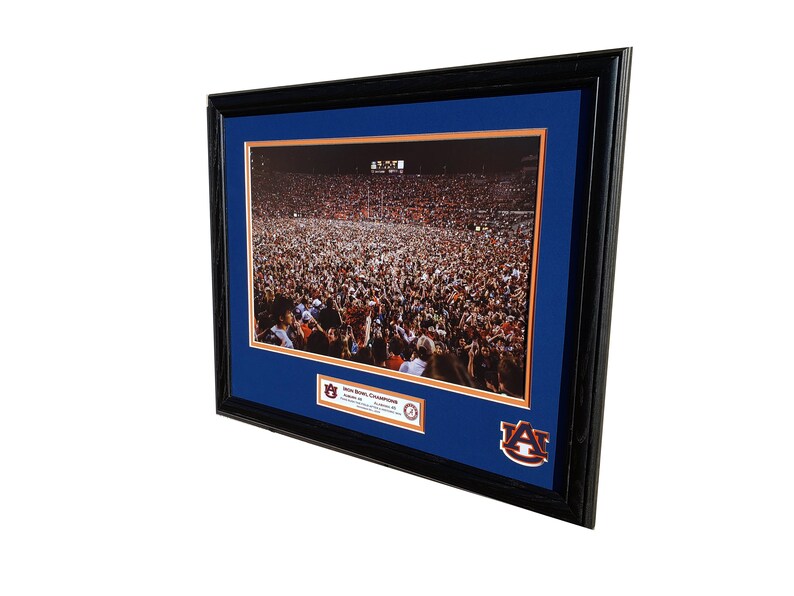 Auburn Vs Alabama 2019 Iron Bowl Champions Custom Framed Etsy