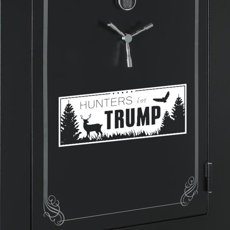 Hunters for Trump Decal for Safes Gun Cars Trucks Etsy