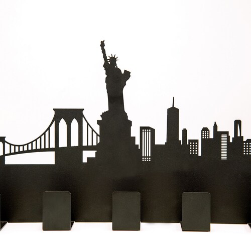 Wall-mounted coat rack skyline New shops York