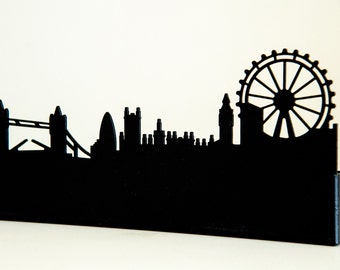 Portapostes de pared del horizonte de Londres - Portacartas