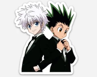 Vinyl Sticker | Anime Boys | Tuxedo Boys | Best Friends