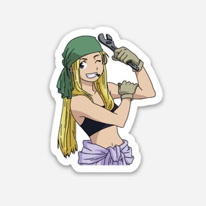 FMA Fullmetal alchemist Winry Rockbell in brotherhood style & in