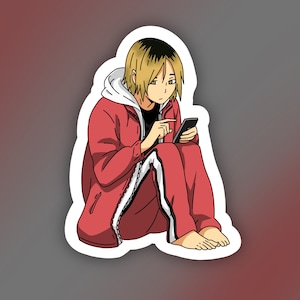 Vinyl Anime Sticker | Volleyball Anime | Antisocial Character