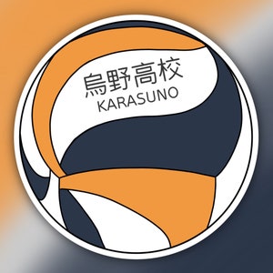 Vinyl Sticker | Volleyball Sticker | Anime Sticker