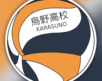 Vinyl Sticker | Volleyball Sticker | Anime Sticker