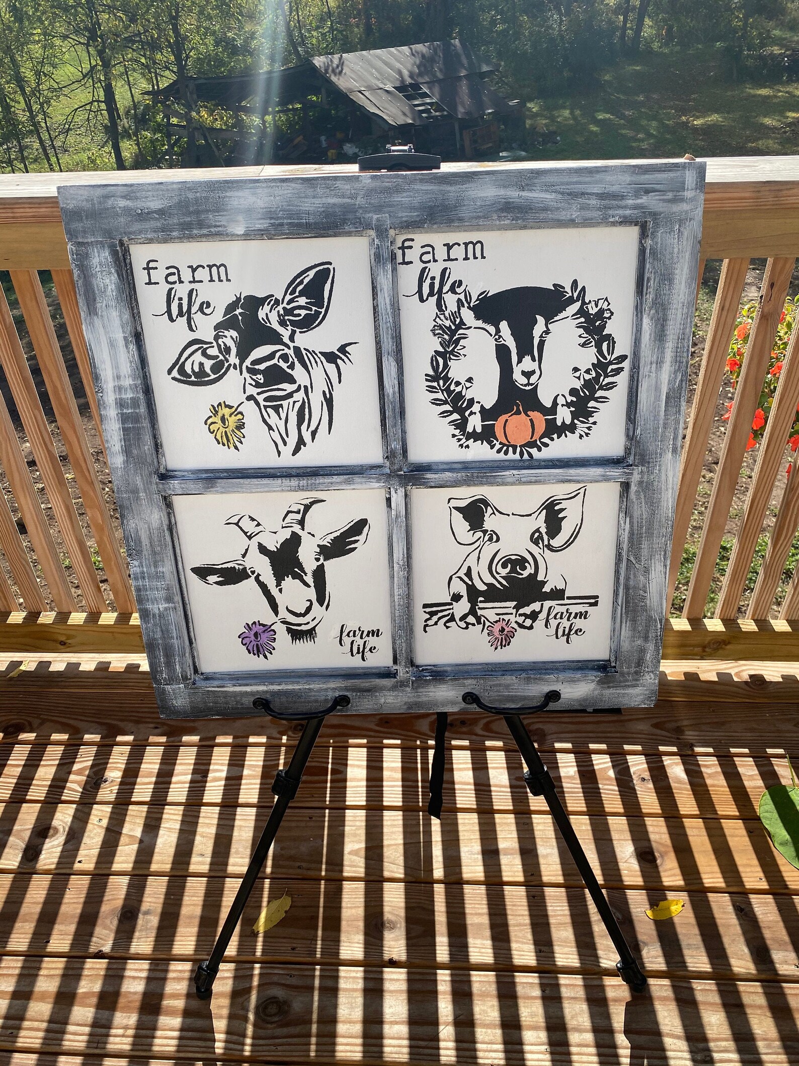 Farmhouse rustic wall decor Etsy