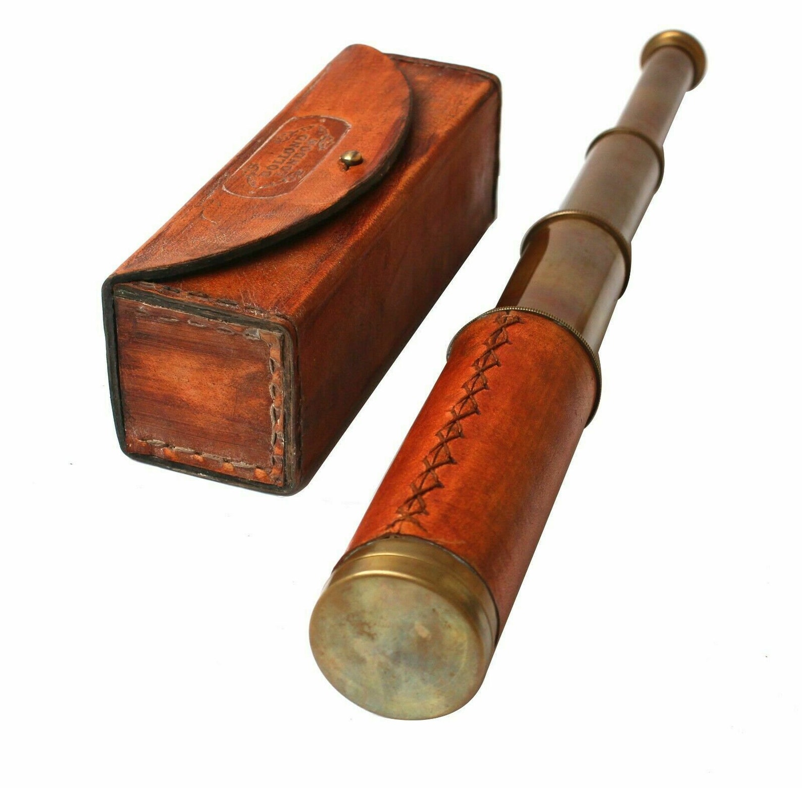 Nautical Marine Old Antique Telescope 16Maritime Brass Etsy