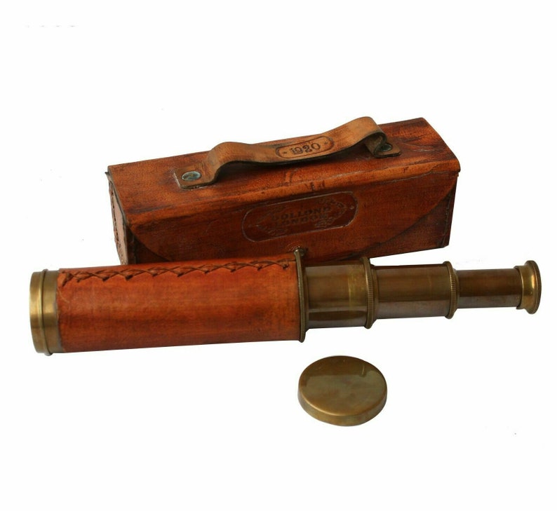 Nautical Marine Old Antique Telescope 16Maritime Brass Etsy