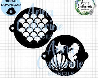 Free Free 242 Stencil Mermaid Silhouette Svg SVG PNG EPS DXF File