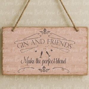 Gin and Friends Stencil, Shabby Chic, Reusable superior flexible 250 micron Mylar, Furniture Upcycle