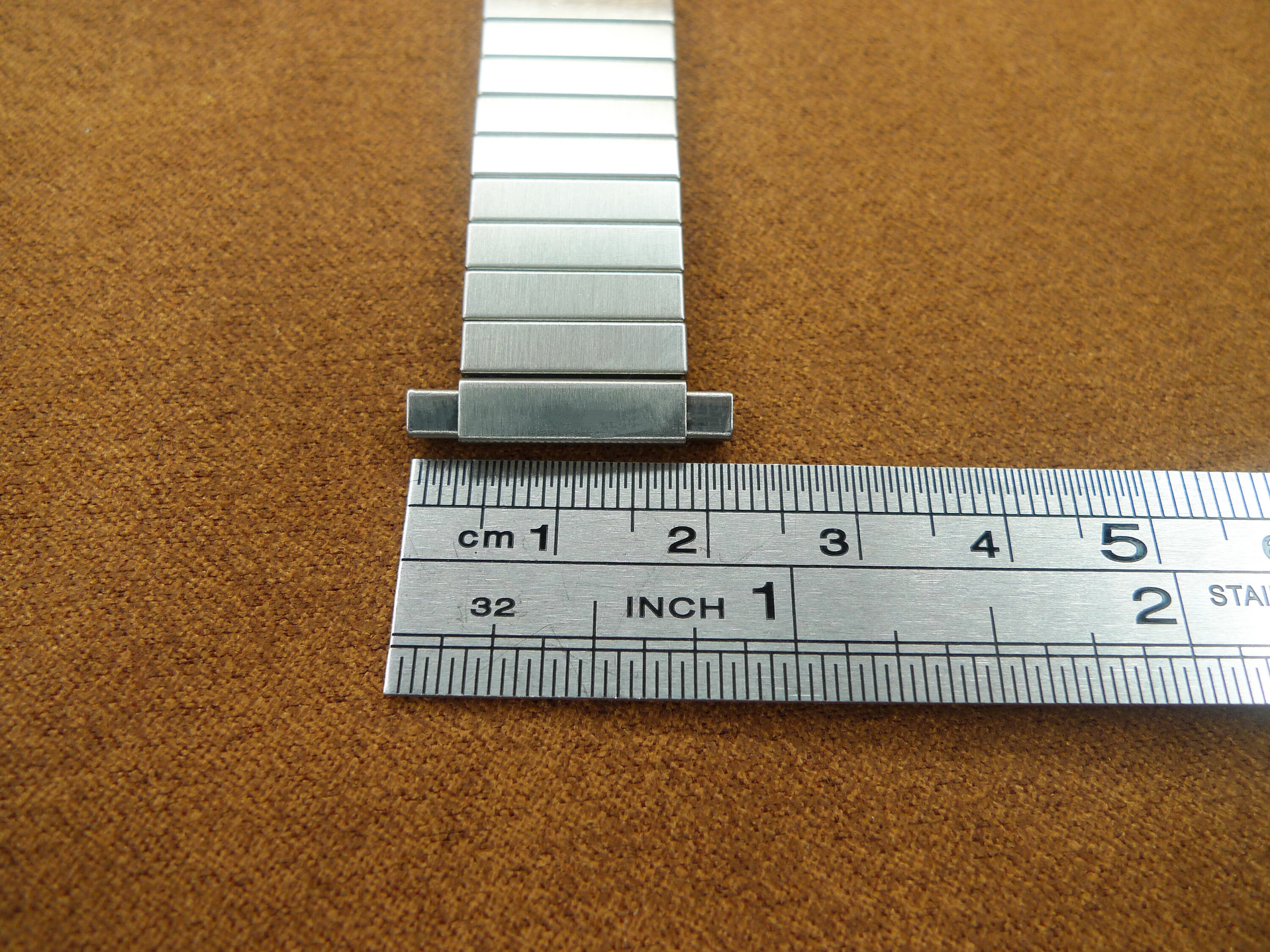 CINTURINO STRAP ZENITH con fibbia originale vintage per orologio EUR