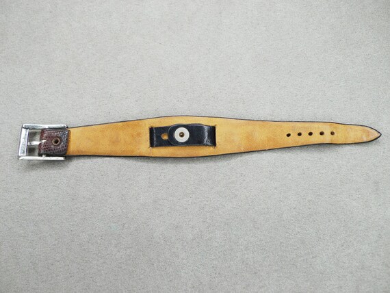 Cinturino Orologio Vintage Caravelle 17,3 Mm - Pelle Grana Lucertola, Anni '50, Stile Unico