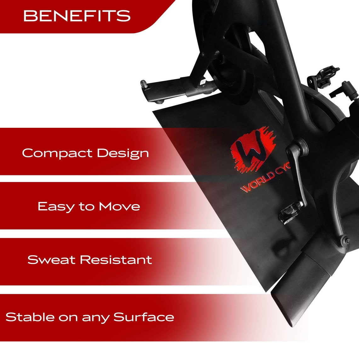 Reversible Bike Mat for Peloton Bike and Bike Etsy