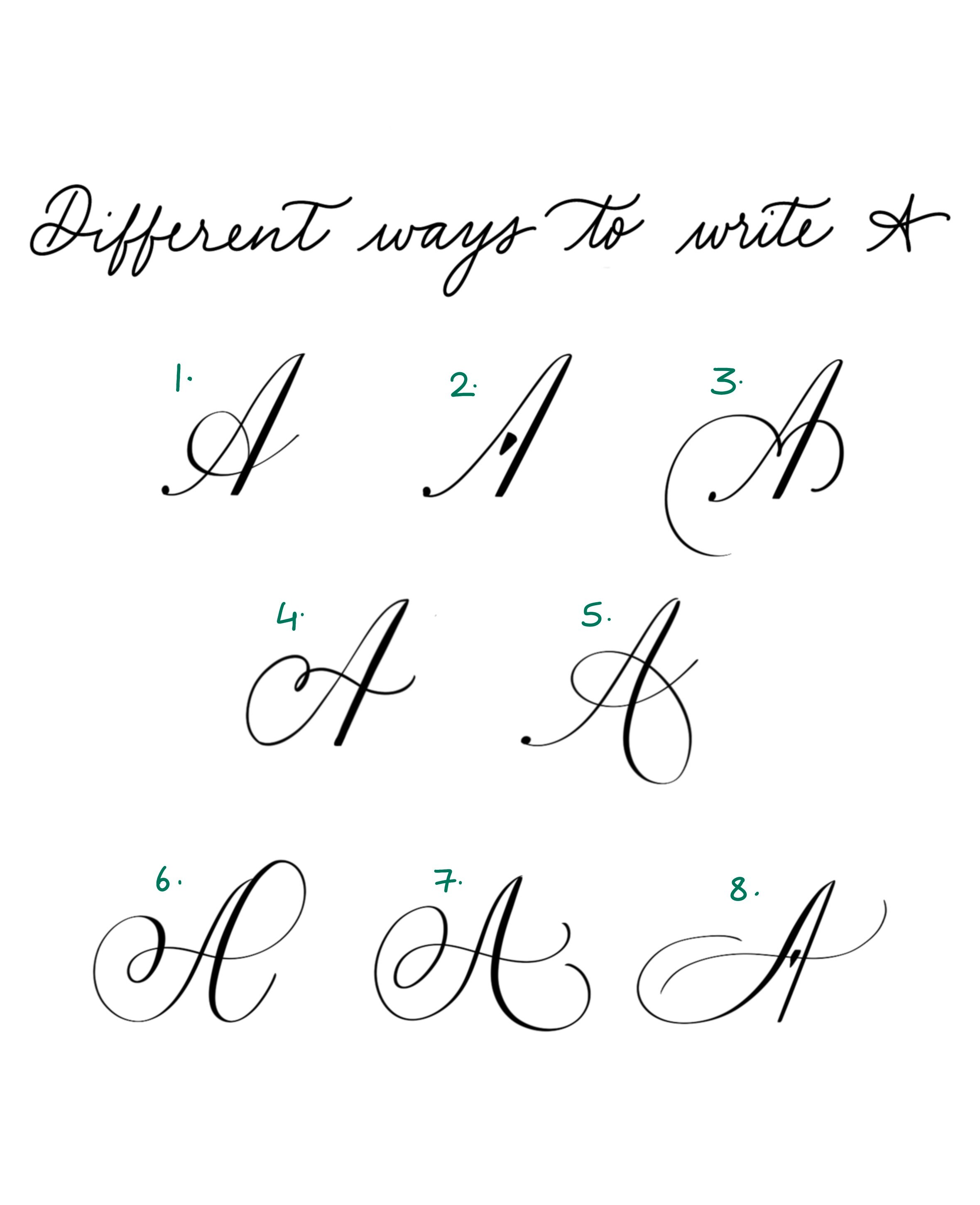 Copperplate Calligraphy Procreate Brush | Pointed Pen Script (digital ...