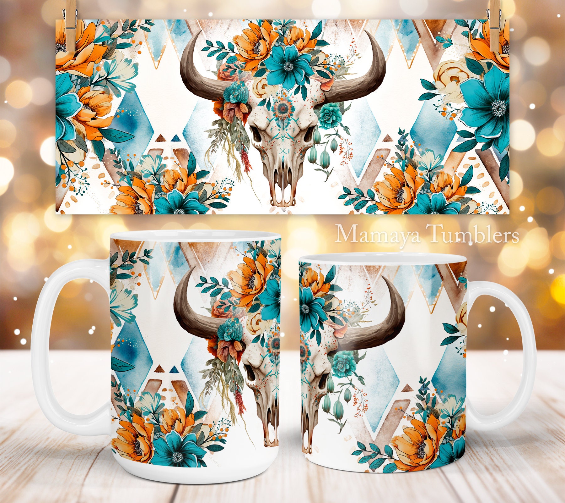 Aqua Blue Mug - Etsy